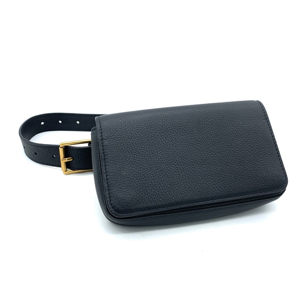Auxiliary Handbags - Auxiliary Aritzia Black Leather Waist Bag